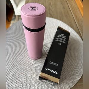 Chanel Codes Couleur Limited Edition Makeup Brush Holder Case Pink